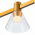 ST814.246.03 Магнитный трековый светильник FARM Золотистый LED 1*3W 4000K 89Lm Ra90 120 IP20 D90xH1