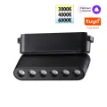 NOVOTECH 359464 SHINO NT24 100 черный Трековый смарт-светильник для низковольтного шинопровода с дву