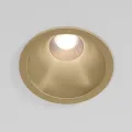 Встраиваемый светильник Elektrostandard 25071/LED 15W латунь