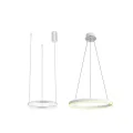 08212,01A (4000K) Подвес Тор белый d40 h110 Led 23W (4000K)