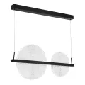 SL6233.403.24 Светильник подвесной ST-Luce Черный/Прозрачный LED 124W 4000K