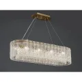 Подвесная люстра Newport 10820/90 brass oval