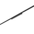 ST665.436.08 Магнитный трековый светильник Черный LED 1*8W 3000K 250Lm Ra>80 100° IP20 L300xW10xH18 