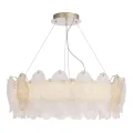 SL6135.223.01 Светильник подвесной ST-Luce золото/прозрачный, янтарный LED 1*56W 3000K