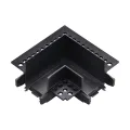 NOVOTECH 135280 SHINO NT24 174 черный Соединитель «L» токопроводящий для шинопровода в ГКЛ (для арт.