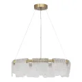 SL6021.203.54 Светильник подвесной ST-Luce золотистый/прозрачный LED 1*54W 3000K