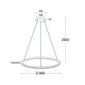 Подвесной светильник ITALLINE IT013-6028 white 3000K