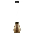 ODEON LIGHT 5098/4LA PENDANT ODL25 423 черный/золотой/металл/стекло Подвес LED 4W 4000K 388Лм NAVE