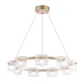 4248-9P, подвесная люстра, D620xH1300/1500, 9xLEDx5.5W, 1080LM, 4000K