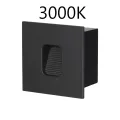 6650/1WL3 NATURE ODL25 черный/металл Подсветка для лестниц IP65 LED 1W 3000K AC85-265V VITTY