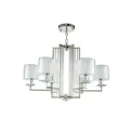 Люстра NICOLAS SP-PL6 NICKEL/WHITE