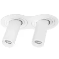 i626262 Светильник INTERO TUBO LED 10W*2 500LM*2 60G БЕЛЫЙ 3000K (217626+217262+217262)