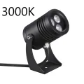 6648/6WA3 NATURE ODL25  черный/металл Фасадный поворотный светильник на 360° IP67 LED CREE 6W 3000K 