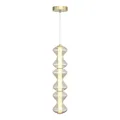 SL6136.213.01 Светильник подвесной ST-Luce золото/коньячный LED 1*18W 3000K