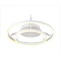 08222,01(3000-6000K) Светильник Тор белый d60+40 h15 Led 60W (3000-6000K) диммируемый с пультом ДУ