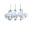 Подвесная люстра Newport 35408/S chrome без абажуров