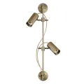 7013/2W HIGHTECH ODL25 Настенный св-к поворотный на 50°/180°  металл/под латунь  IP20 LED GU10 *2 10