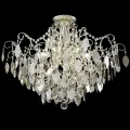 Светильник потолочный Crystal Lux ESMIRALDA PL9 SILVER