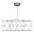 SL6602.103.72 Светильник подвесной ST-Luce Хром/Прозрачный LED 1*72W 4000K