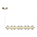 SL6136.223.01 Светильник подвесной ST-Luce золото/коньячный LED 1*22W 3000K
