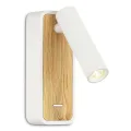 ST160.531.03 Светильник настенный ST-Luce Белый, Светлое дерево/Белый LED 13W 3000K