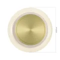 SL6239.201.03 Светильник настенный ST-Luce золото/прозрачный LED 1*7W 3000K