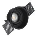 ST262.408.01 Св-к встр. Черный GU10 150W IP20 D91,5xH5,2 220V Без ламп