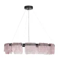 SL6021.403.66 Светильник подвесной ST-Luce черный/розовый LED 1*66W 3000K