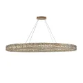 Подвесная люстра Newport 8550/160 C oval gold polished