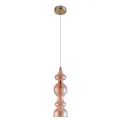 Подвесной светильник Crystal Lux Iris SP1 A Amber