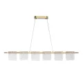 SL6021.203.36 Светильник подвесной ST-Luce золотистый/прозрачный LED 1*36W 3000K