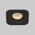Встраиваемый светильник Elektrostandard 15276/LED 10W 3000K черный