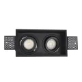 ST262.418.02 Св-к встр. Черный GU10 250W IP20 L91,5xW17,2xH5,2 220V Без ламп