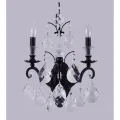 Бра Crystal Lux MAGNIFICO AP2 BLACK/TRANSPARENT