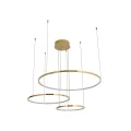 Каскадная люстра Newport 15103/S champagne gold
