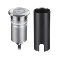ODEON LIGHT 6660/1GL3 NATURE ODL26 729 черный/металл Встраиваемый грунтовый светильник IP67 LED 3W 3