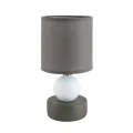 LUMION 8182/1T MODERNI LN25 000 коричневый, керамика/текстиль Настольная лампа E14 1*40W 220V LALANA