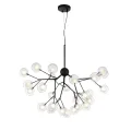 SL376.403.27 Светильник подвесной ST-Luce Черный/Прозрачный, Белый G4 LED 27*2W