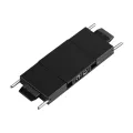 NOVOTECH 135268 SHINO NT24 093 черный Соединитель с токопроводом прямой для низковольтного шинопрово