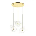 4640/36LA L-VISION ODL21 15 золотой/прозрачный Люстра LED 36W 4000K BUBBLES