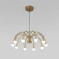 Подвесная люстра Eurosvet 90030/10 LED золото