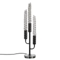 ODEON LIGHT 5459/9TL L-VISION ODL_EX26 черный глянцевый/прозрачн./металл/стекло/хрустальное стекло Н