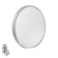 СОНЕКС 7784/DL TAN SN 000 Светильник пластик/белый/серебро LED 48Вт 3000-6000К D398 IP43 пульт ДУ GA