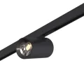 ST671.446.05 Магнитный трековый светильник Черный LED 1*5W 4000K 340Lm Ra>90 36° IP20 D35xH58 24V