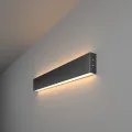 Бра Elektrostandard 53см 20W 3000K черная шагрень (101-100-40-53)