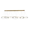 Подвесная люстра Newport 15207N/S brass