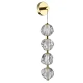 5085/17WL L-VISION ODL25 золото/прозрачный/металл/акрил Бра LED 17W 4000K 800Лм JEMSTONE