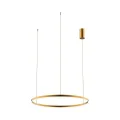 08214,33P(3000K) Подвес Тор матовое золото d80 h110 Led 50W (3000K) 2 типа крепления