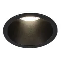 ST754.448.07 Св-к встр. Черный LED 17W 4000K 560Lm Ra80 60° IP20 D60xH79 100-240V