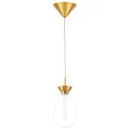 805110 Люстра COLORE LED 1х4W 240LM ЗОЛОТО/ПРОЗРАЧНЫЙ 3000K